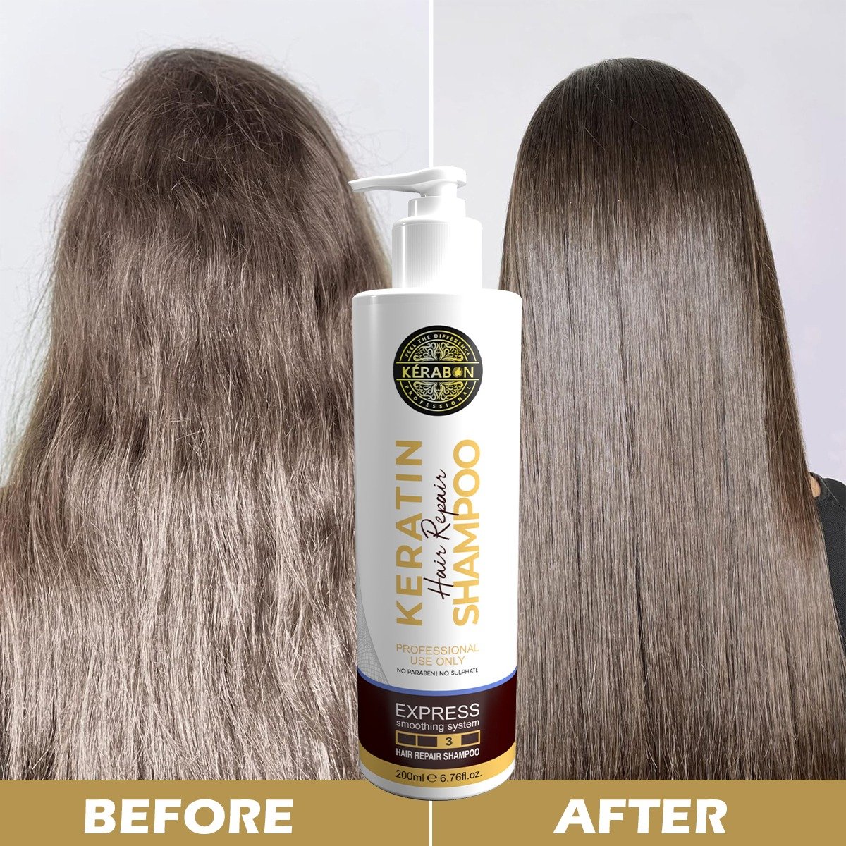 Keratin Hair Repair Shampoo 200 ml - Image 2
